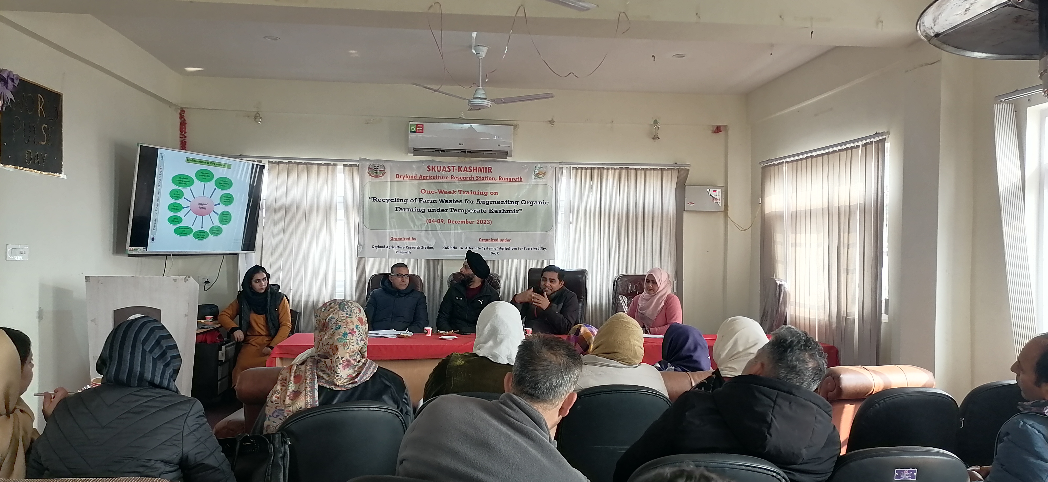 Recycling  Farm Wastes for Augmenting Organic Farming under Temperate Kashmir