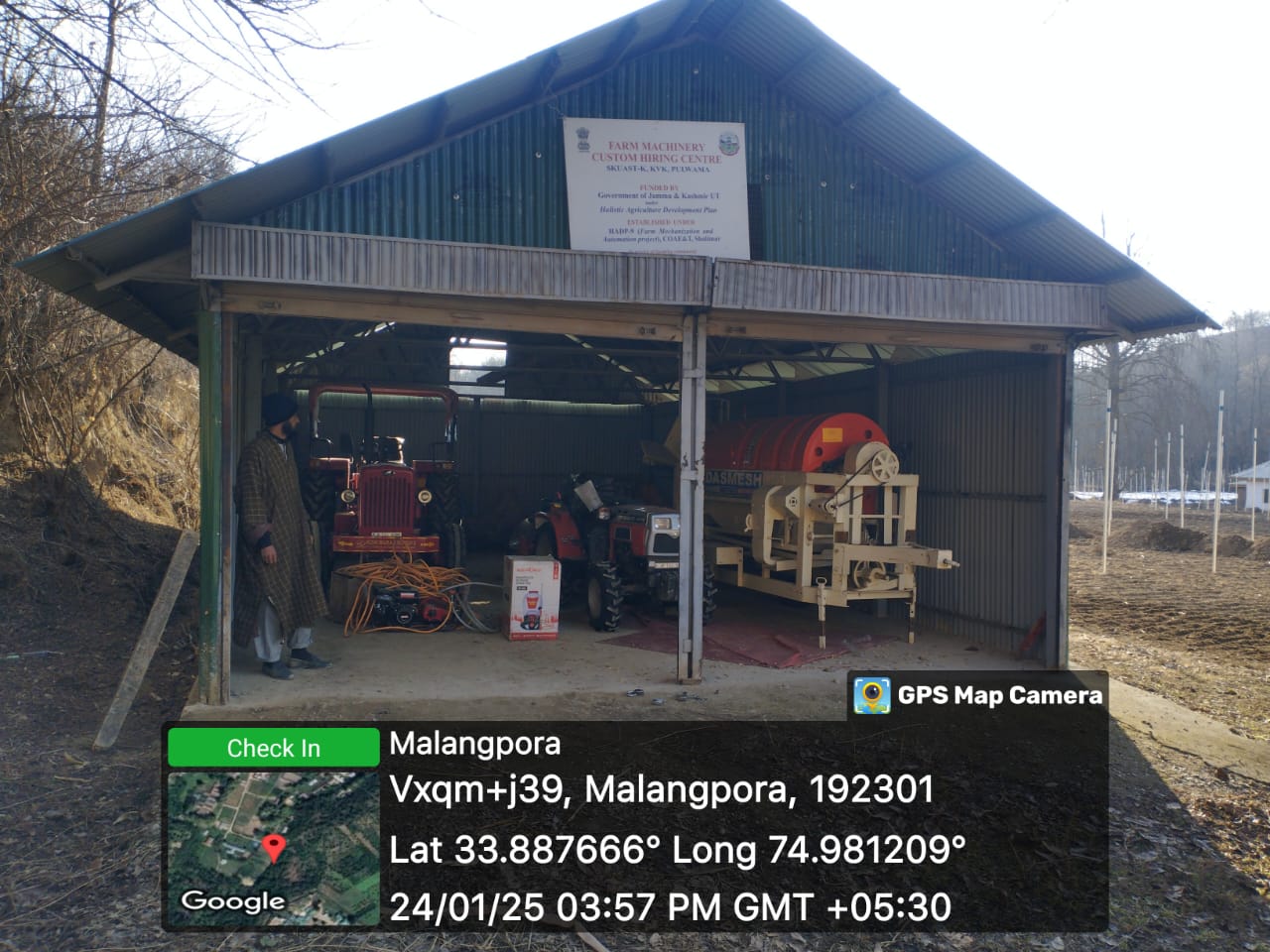 Establishment of CHC at KVK Pulwama