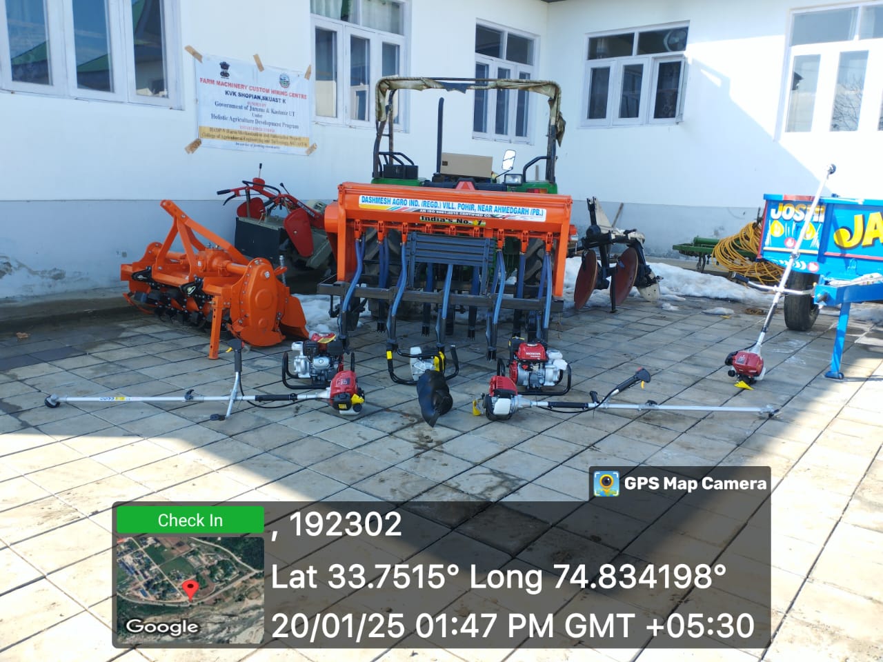 Establishment of CHC at KVK Shopian