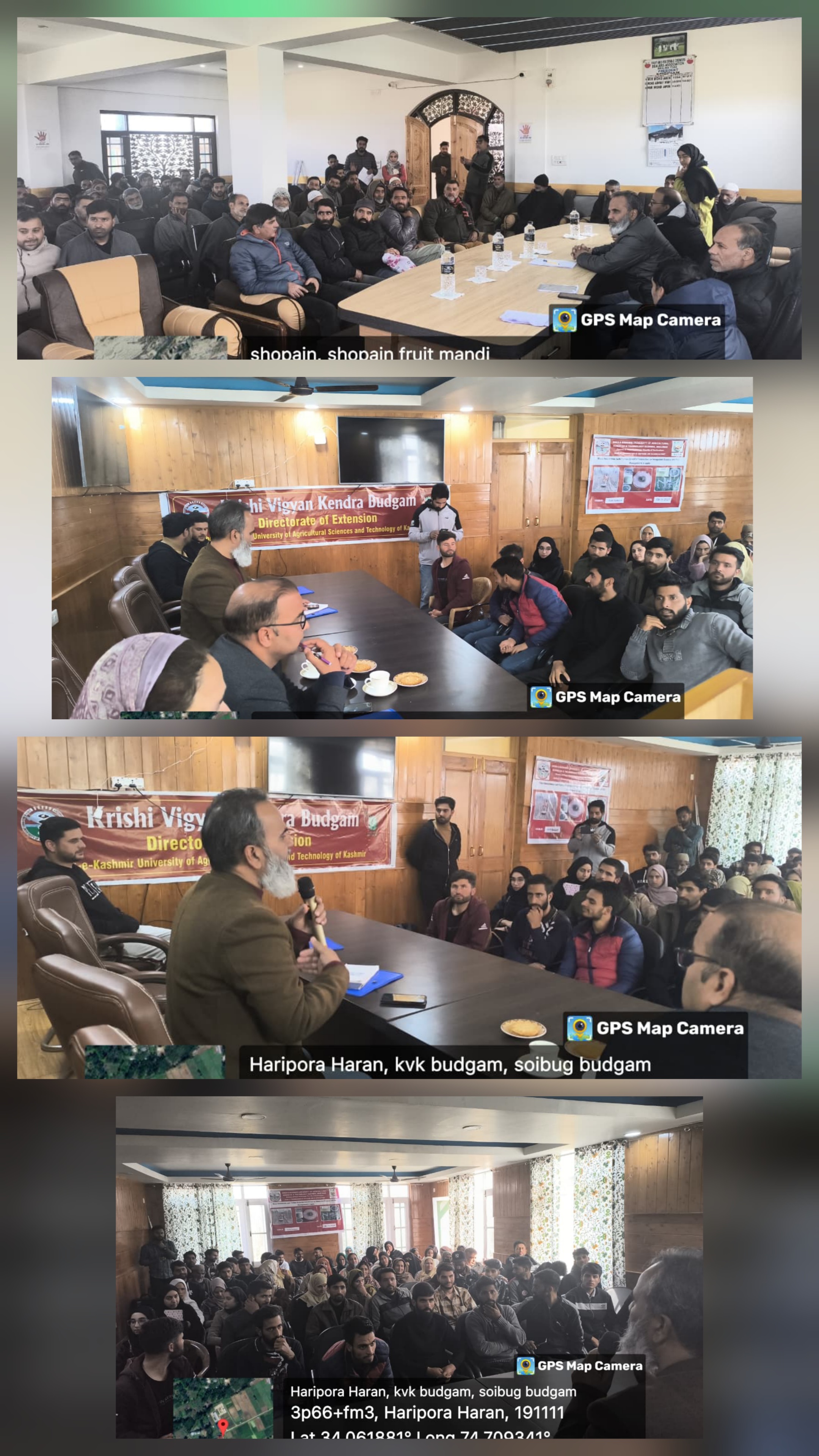 Mass awareness program on IPM/IDM Of apple