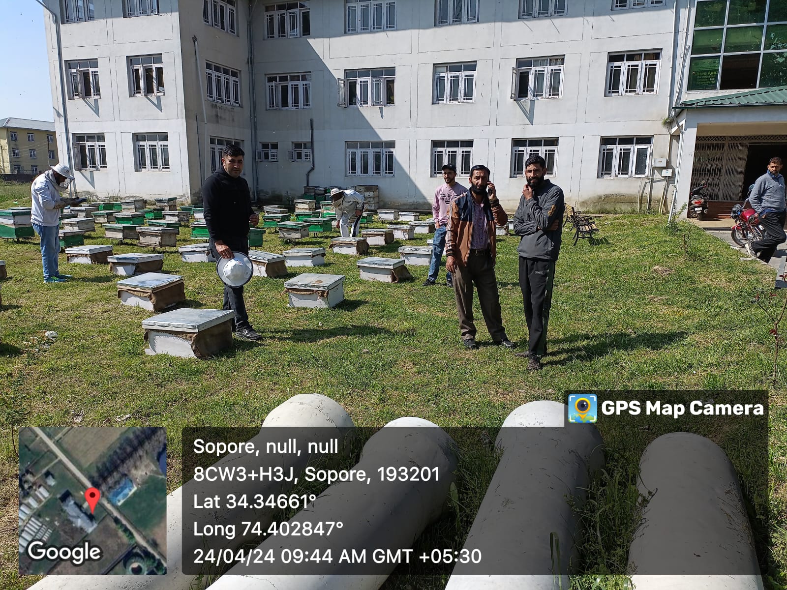 Establishment of Apairy Unit at FoA, Wadura, Sopore